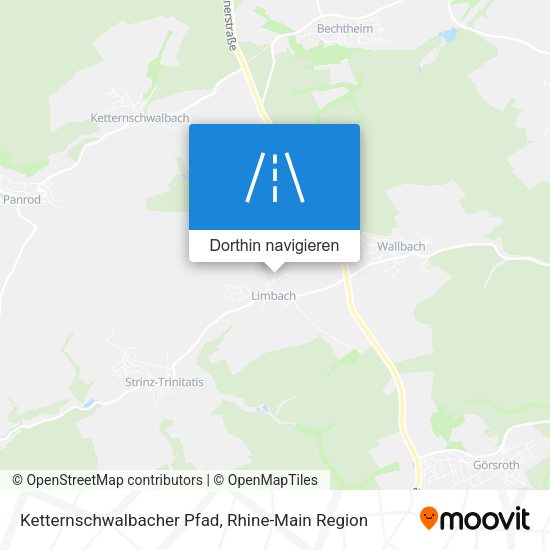 Ketternschwalbacher Pfad Karte
