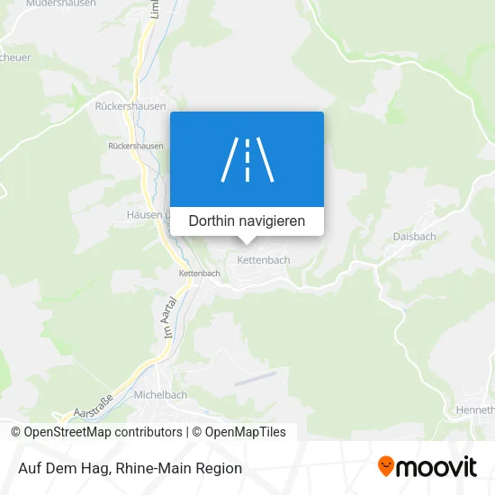 Auf Dem Hag Karte