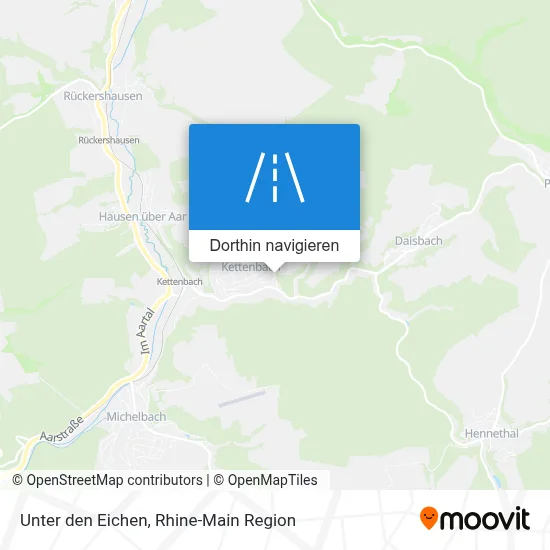 Unter den Eichen Karte