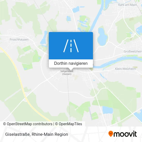 Giselastraße Karte