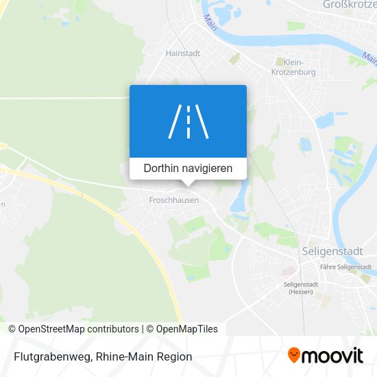 Flutgrabenweg Karte