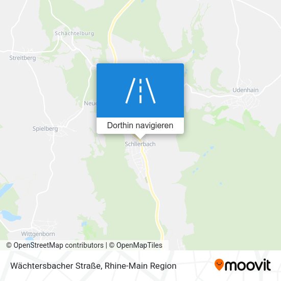 Wächtersbacher Straße Karte
