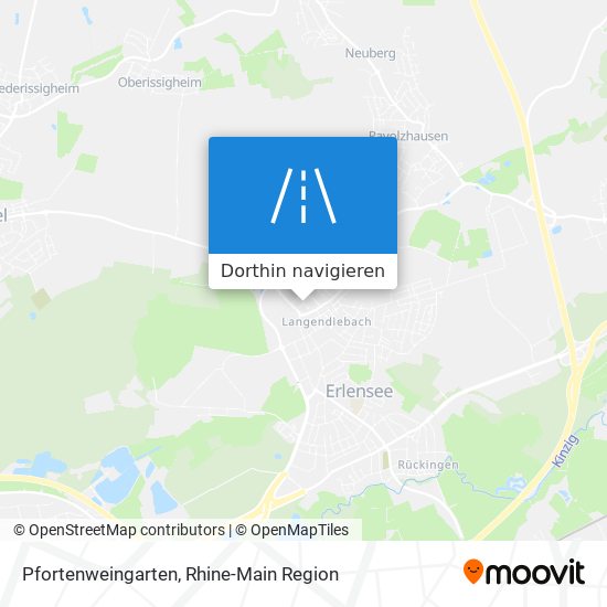 Pfortenweingarten Karte