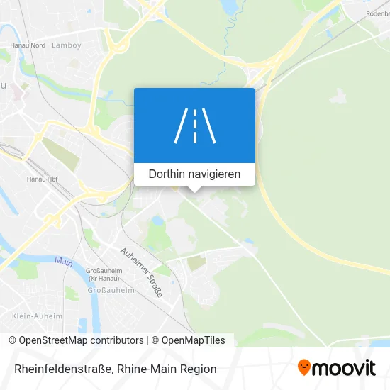 Rheinfeldenstraße Karte