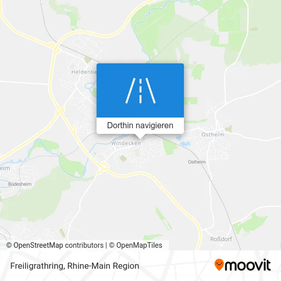 Freiligrathring Karte