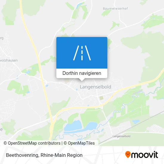 Beethovenring Karte