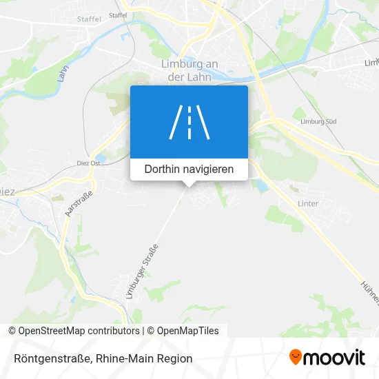 Röntgenstraße Karte