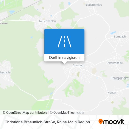 Christiane-Braeunlich-Straße Karte