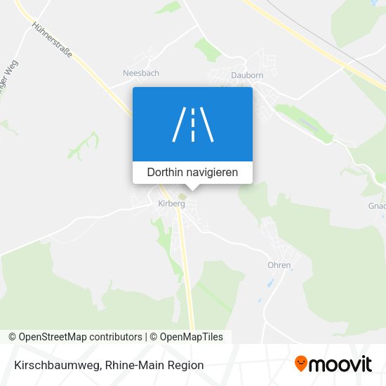 Kirschbaumweg Karte