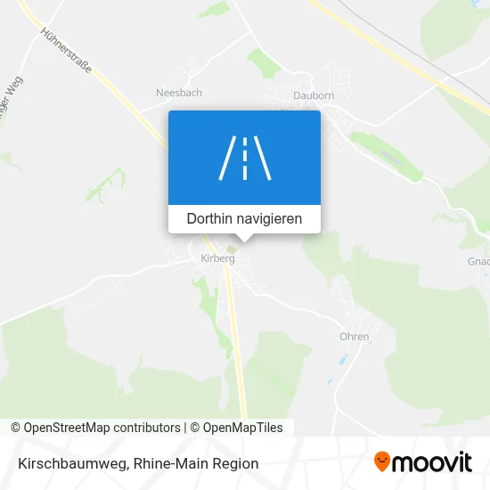 Kirschbaumweg Karte
