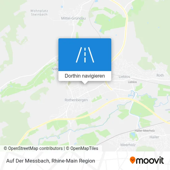 Auf Der Messbach Karte