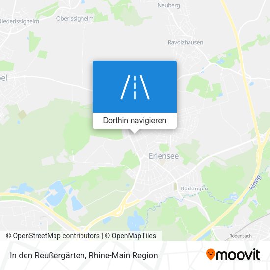 In den Reußergärten Karte