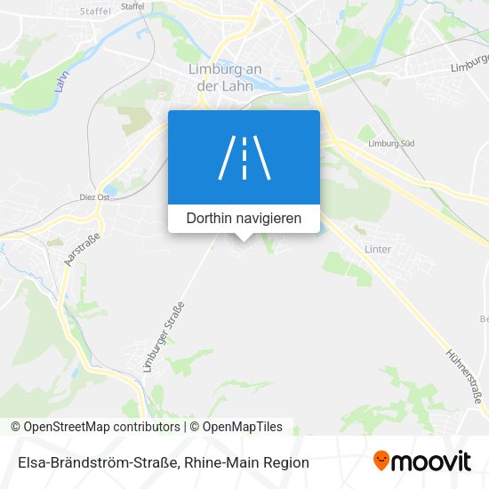 Elsa-Brändström-Straße Karte