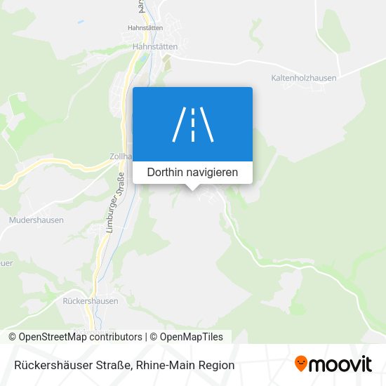 Rückershäuser Straße Karte