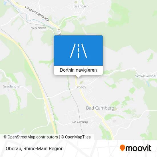 Oberau Karte