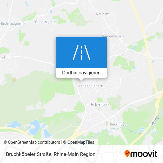 Bruchköbeler Straße Karte