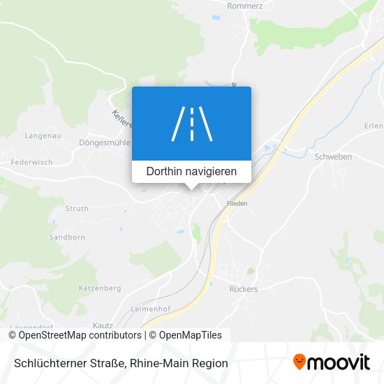 Schlüchterner Straße Karte