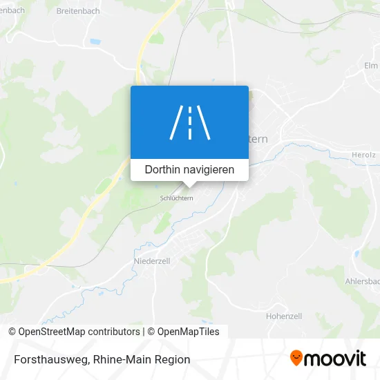 Forsthausweg Karte