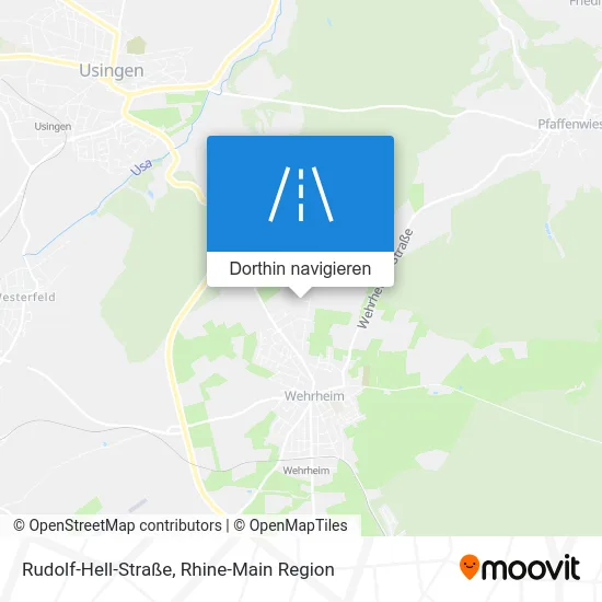 Rudolf-Hell-Straße Karte