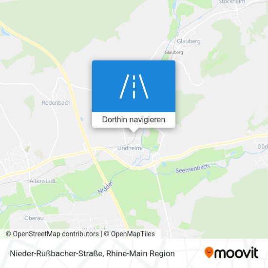 Nieder-Rußbacher-Straße Karte