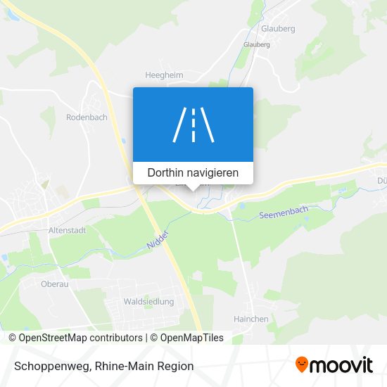 Schoppenweg Karte