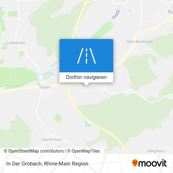 In Der Grobach Karte