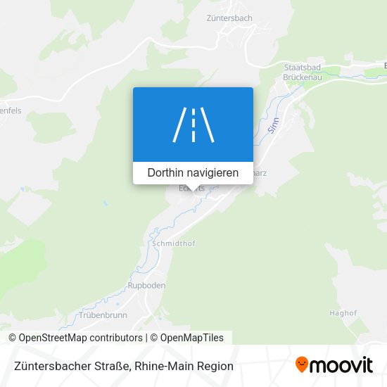 Züntersbacher Straße Karte