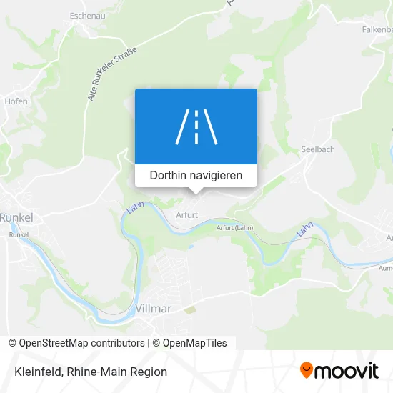 Kleinfeld Karte