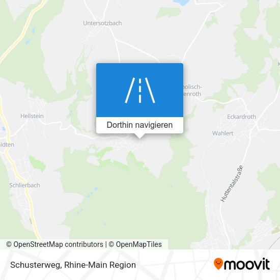 Schusterweg Karte