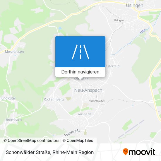 Schönwälder Straße Karte