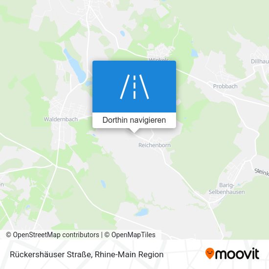 Rückershäuser Straße Karte