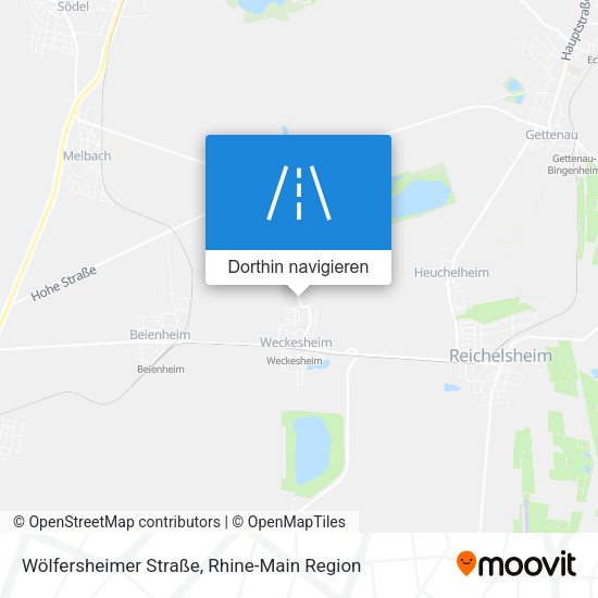 Wölfersheimer Straße Karte