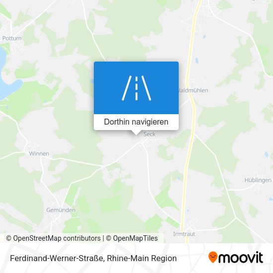 Ferdinand-Werner-Straße Karte