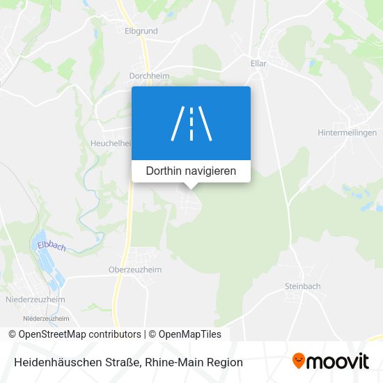 Heidenhäuschen Straße Karte