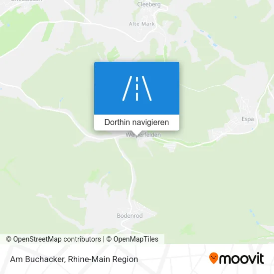 Am Buchacker Karte