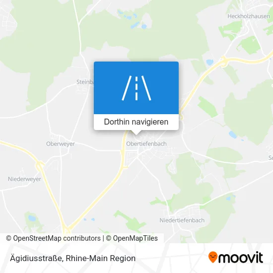 Ägidiusstraße Karte
