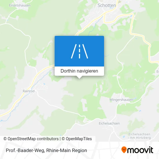 Prof.-Baader-Weg Karte
