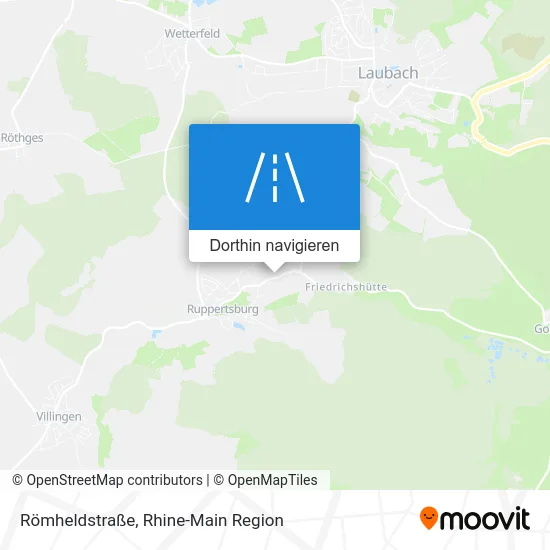 Römheldstraße Karte