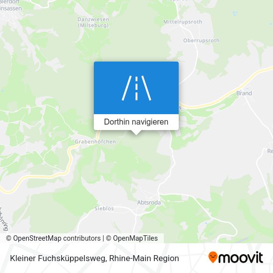 Kleiner Fuchsküppelsweg Karte