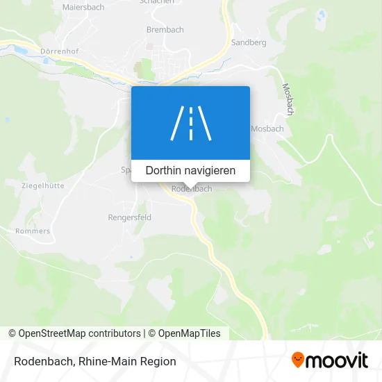 Rodenbach Karte
