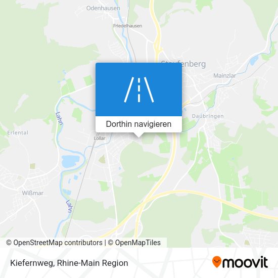 Kiefernweg Karte