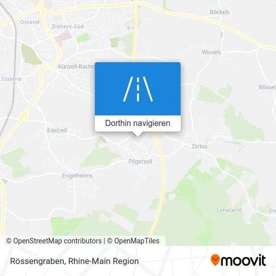 Rössengraben Karte