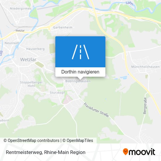 Rentmeisterweg Karte