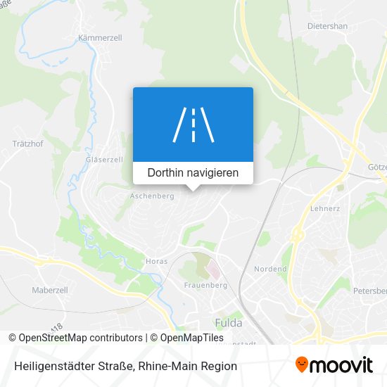 Heiligenstädter Straße Karte