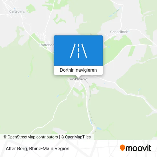 Alter Berg Karte