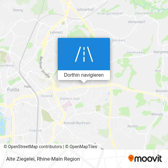 Alte Ziegelei Karte