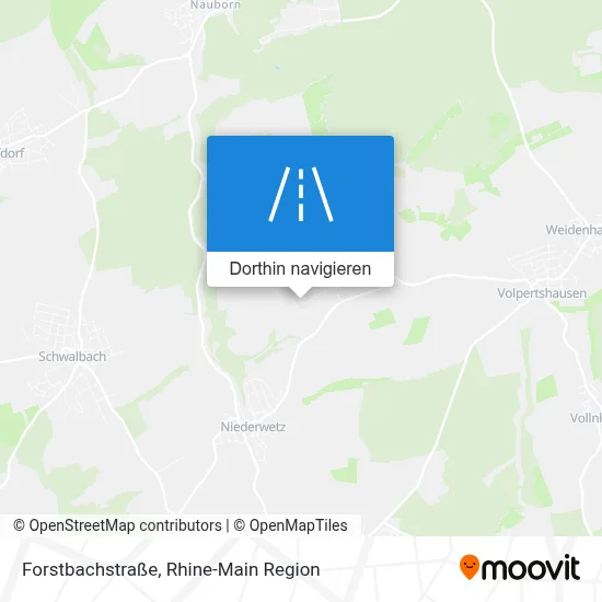 Forstbachstraße Karte
