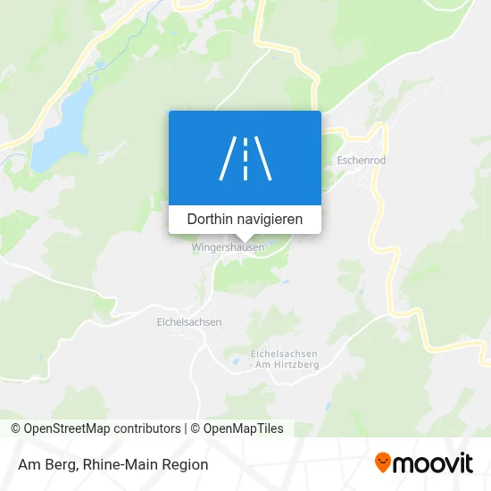 Am Berg Karte