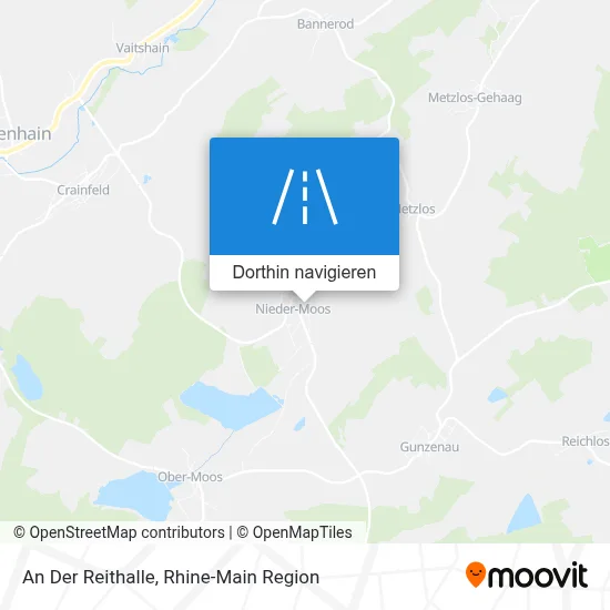 An Der Reithalle Karte