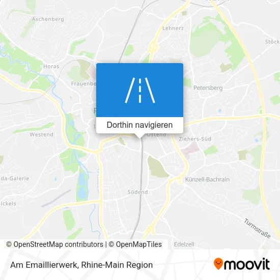 Am Emaillierwerk Karte